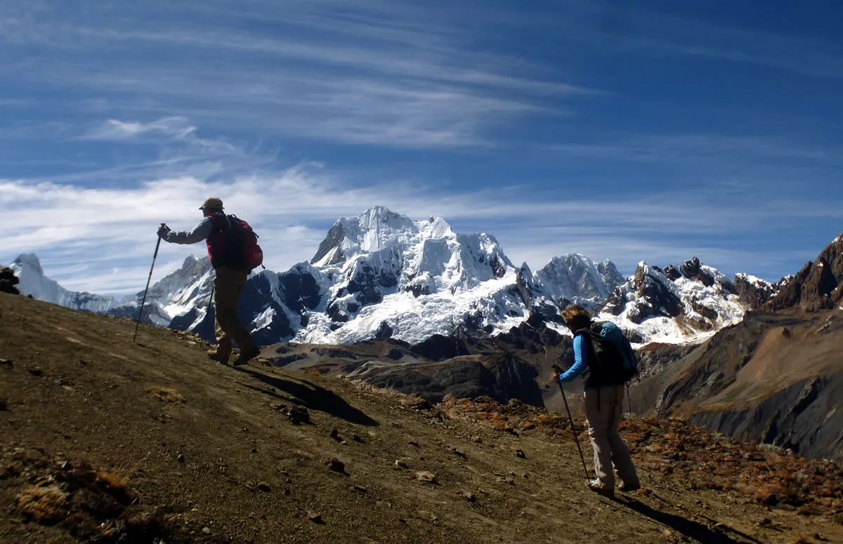 trekking in the cordillera blanca and huayhuash